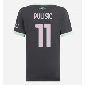 AC Milan Christian Pulisic #11 Replika Tredjetrøje Dame 2024-25 Kortærmet